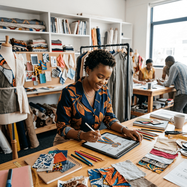 South African entrepreneur building her online store